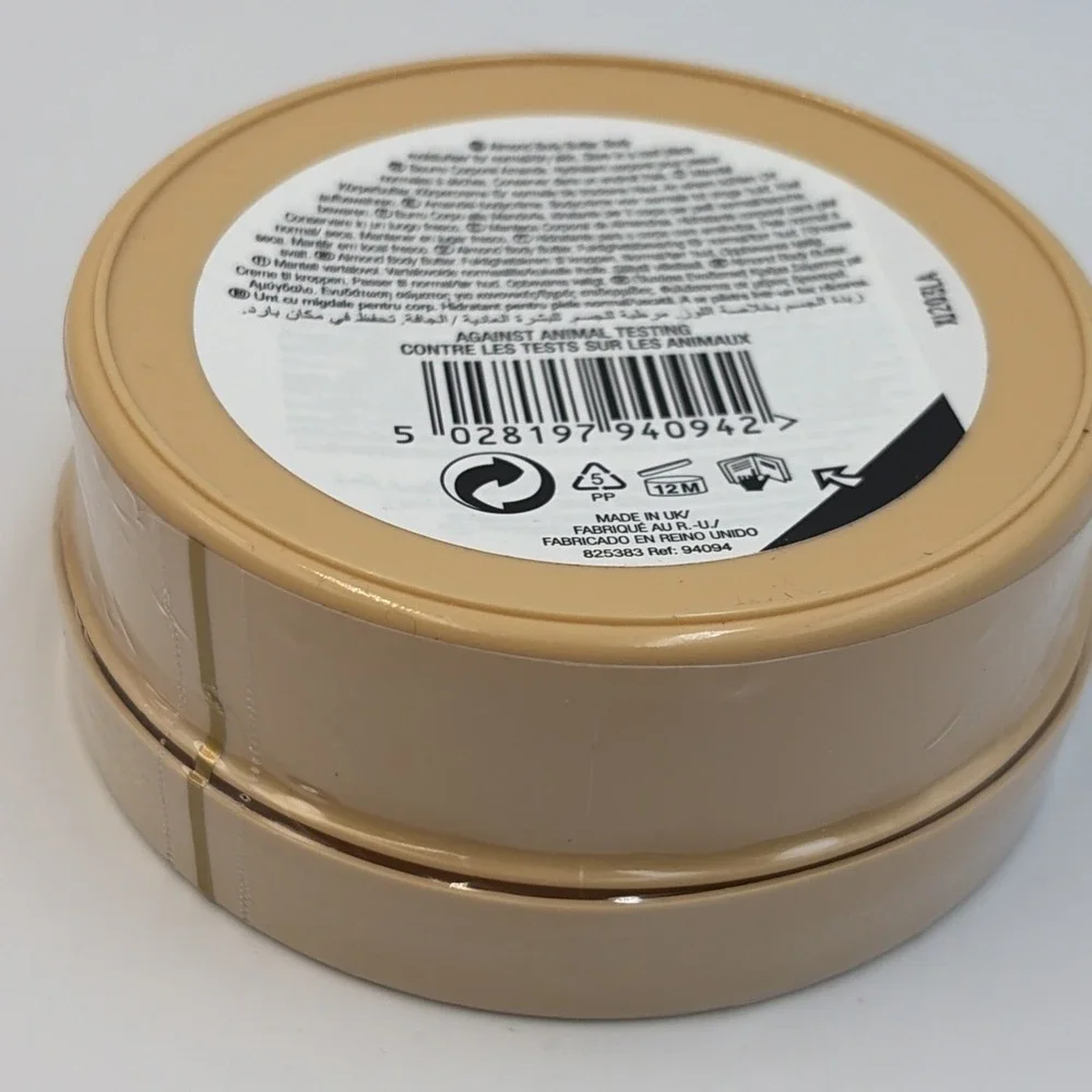 The Body Shop Original Formula Almond Body Butter 200 ml 6.75 oz‎ Discontinued